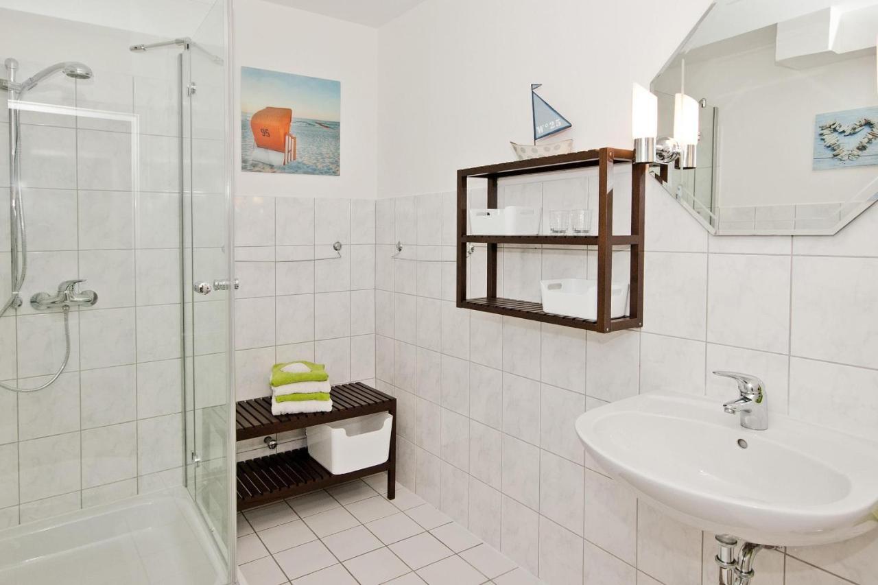 Feriendomizil Strandblick Feriendomizil Strandblick Appartement 2 Meersonne 哈夫克鲁格 外观 照片